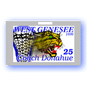 Lacrosse Bag Tags